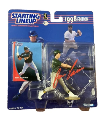 Jose Canseco Signed SLU Starting Lineup 1998 Collectible Figure MIB NIB Auto PSA - Image 1 of 4