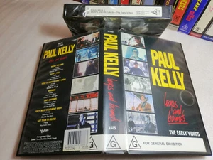PAUL KELLY - LEAPS AND BOUNDS - The Early Videos! - RARE 1988 Mushroom Music Vhs - Picture 1 of 1