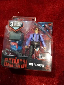 2022 Spin Master DC The Batman The Penguin 4" Action Figure With Mystery Card  - Picture 1 of 3