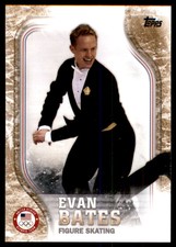 2018 Topps U.S. Olympic Team Bronze #USA45 Evan Bates