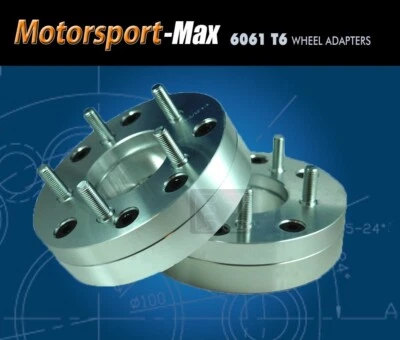2 adaptadores de rueda 6x4,5 a 5x5,5 espaciador | Para 5 orejetas RAM 1500 llanta en 6 orejetas Durango Foto 1 de 4