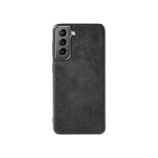 Alcantara Suede Leather case Galaxy S24+ Plus Black