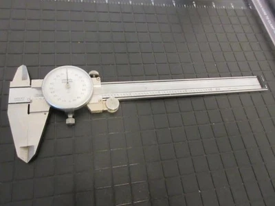 Central Tool 6 Inch Precision Dial Calipers Machinist Tool Made in Japan - Image 1 of 4
