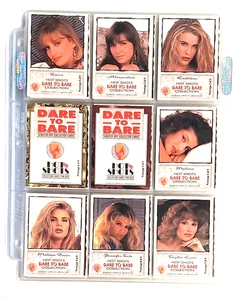Hot Shots Dare To Bare Mini-Master Near Set 1994 / ADULT Trading Cards / Mint - Bild 1 von 2