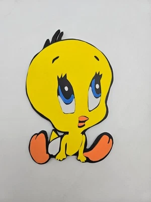 Декор для детской комнаты настенный пенопласт ручной работы BABY TWEETY BIRD 8,5 дюйма - Изображение 1 из 2