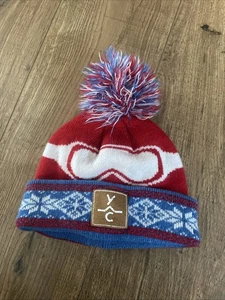 YC The Yellowstone Club SELTENE Kleinkind Beanie Mütze - rot - Big Sky MT Private - Bild 1 von 5