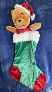 Vintage Disney WINNIE THE POOH Weihnachtsstrumpf EUC - Bild 1 von 6