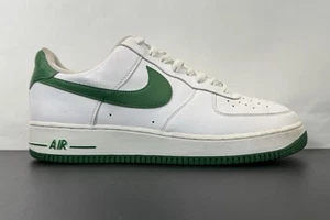 Nike Air Force 1 XXV '07 315092-131 Men’s Shoes Size 12 White Green - Picture 1 of 9