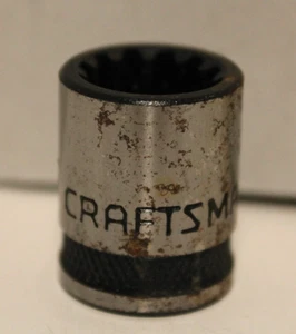 "Enchufe SAE Craftsman 3/8"" unidad 1/2 ranura poco profunda 24972" - Imagen 1 de 6