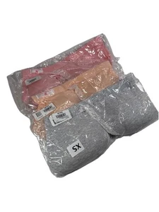 3 Momma's Shop Maternity Nursing Bras XS Comfy Pink and Gray New in Packaging - Picture 1 of 18