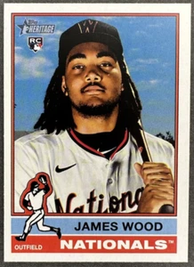 James Wood (RC) 2025 Topps Heritage Rookie Card #231 - Bild 1 von 2