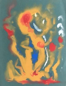 Helen Vogt - Painting Original - Gouache - Composition 25 - Picture 1 of 1