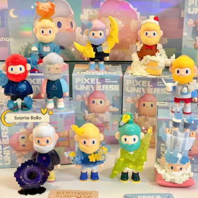 F.UN FARMER BOB Next Generation Pixel Universe Series Confirmed Blind Box Figure - Image 1 of 4