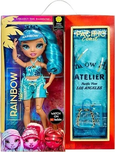 NEW Box Rainbow High Pacific Coast Hali Capri (Blue) Fashion Doll Pool Playset - Picture 1 of 7