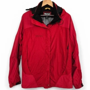 Marmot Hooded Winter Mountain Jacket Women's Tech Pocket Mesh Lined Snow Ski L - Picture 1 of 10