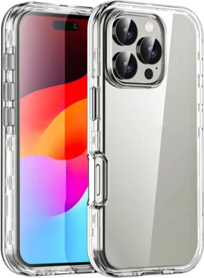 Shockproof Heavy Duty Case For iPhone 17 Air 16 15 14 Plus 13 12 11 Pro Max Cove - Image 1 of 4