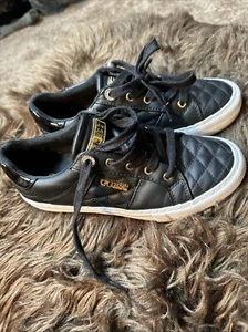 GUESS Women's Loven Sneaker US Size 6.5M Black - Picture 1 of 10