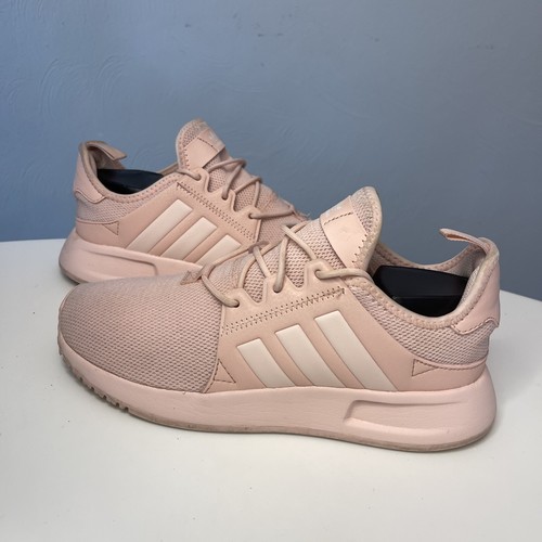 Scarpe da corsa Adidas sportive sneakers rosa bianco bambina taglia 4