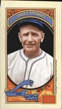 2014 Panini Golden Age Mini Mono Brand Green Back #35 Casey Stengel