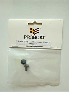 PROBOAT DRAIN PLUG FOR 1:12 HYDRO AND LLUMAR PRB2239 NEW OLD INVENTORY - Picture 1 of 3