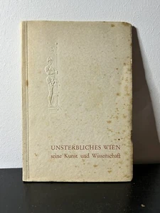 1941 Booklet For Gynecological Congress In Wien Culture And Art Of Austria Wien - Picture 1 of 7