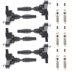 6 Ignition Coils + Spark Plugs For Buick LaCrosse Cadillac ATS Chevrolet UF830 - Bild 1 von 20