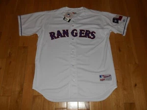 Nueva Camiseta Rawlings White Home TEXAS RANGERS Colección Auténtica MLB Equipo Talla 48 - Imagen 1 de 8