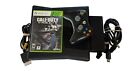 Microsoft Xbox 360 S Black Model 1439 Bundle W/ Controller Game Tested Working 
