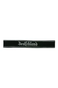 Elite-VT Pz.Gren.Rgt.3 Deutschland in gothic script EM/NCO cuff title - Imagen 1 de 1