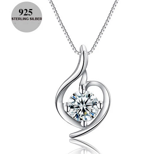 925 Sterling Ciondolo IN Argento (009) - Immagine 1 di 1