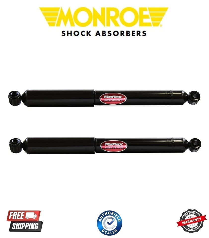 2 Amortiguadores de suspensión trasera-Reflex Monroe 911166 para 00-06 GMC Yukon Foto 1 de 1