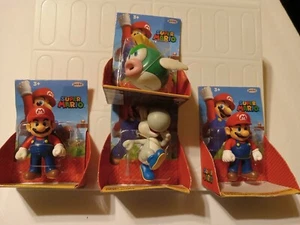 4x New World Of Nintendo JAKKS 2.5" FIGURES GREEN Deep Cheep MARIO Collectible - Picture 1 of 5