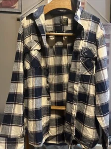 jachs  Mfg flannel shirt Long Sleeve Xxl Button Up Collard - Picture 1 of 12