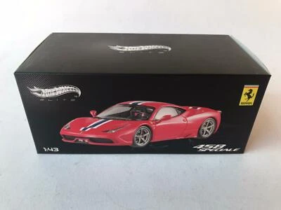 Hot Wheels Elite Ferrari 458 speciale rossa red 1/43 BLY45 - Immagine 1 di 2