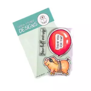 Gerda Steiner Designs, You lift me up 3x4 Clear Stamp Set - Picture 1 of 1