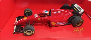 MINICHAMPS Ferrari 412T2 Michael Schumacher Formel1 F1 in OVP 1:18 Rückzugmotor - Bild 1 von 9