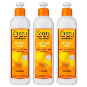3 Cantu Shea Butter Curl Stretcher Cream Rinse For Blow Dry Air Dry Styles 283g - Picture 1 of 1