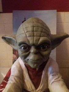 Star Wars Meister Yoda Skulptur, Figur,ca. 50cm Defekt - Bild 1 von 13