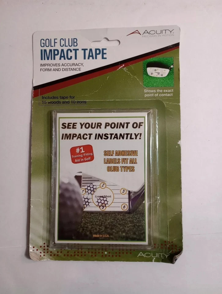 Acuity Golf Club Impact Tape - Image 1 of 2