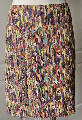 Falda Dries Van Noten Talla US 10/FR 42 Estampado Abstracto Multicolor Foto 1 de 4