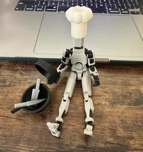 Kitchen Tools Chef Gear for Dummy 13 | 3D Printed Action Figure Doll Accessories - Picture 1 of 7