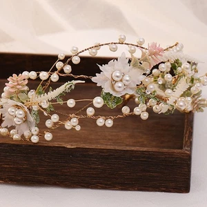 Accessori Capelli Donna Decorazioni Testa per Sposa Sposa Copricapo - Foto 1 di 12