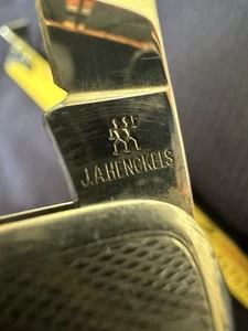 J. A. HENCKELS German  c.1969's  Small&Slim  Chrome Double Bladed Pocket Knife - Picture 1 of 17