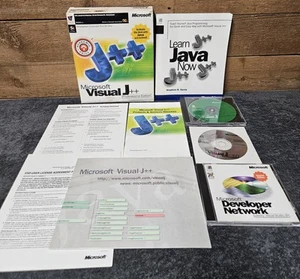 Microsoft Visual J++ Professional Edition Java ActiveX CIB - Picture 1 of 15