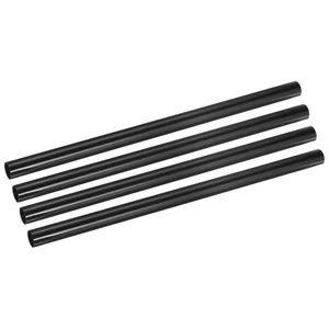 4Pcs Carbon Fiber Tubes 23 x 25 x 420mm Plain Weave Glossy Surface Rod - Picture 1 of 5