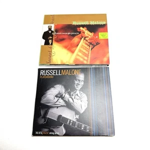 Russell Malone – Playground, Sweet Georgia Peach Max Jazz 2 CDs - Picture 1 of 4