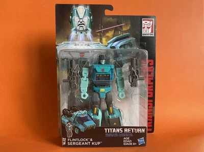 Hasbro Transformers Titans Return Sergeant Kup & Flintlock Deluxe Class Sealed - Image 1 of 4