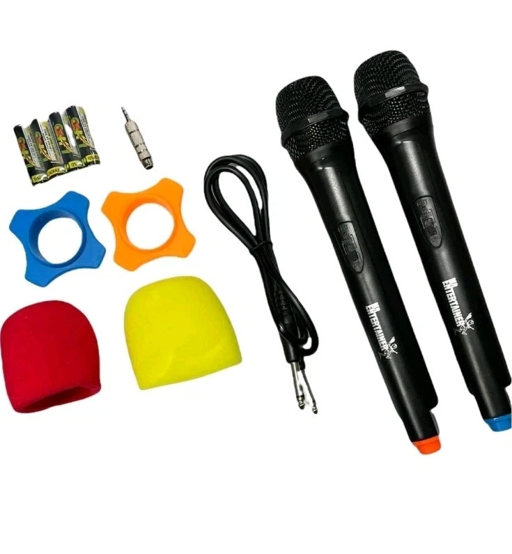 Mr Entertainer Dual Wireless Microphone System WY60D - Image 1 of 4
