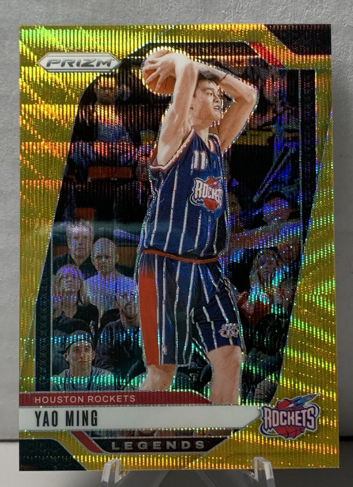 2024 - 25 帕尼尼 Prizm - 传说姚明金波 SSP 01/10 首次打印! 🔥🔥 — 第 1/2 张图片