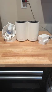 TP-Link Deco XE70 Pro AXE4900 Tri-Band WiFi 6E Mesh WiFi System + Mounts 2-Pack - Afbeelding 1 van 7